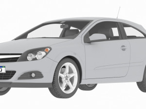 opel astra Modelo 3D
