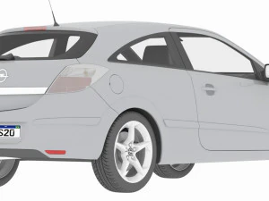 opel astra 3D Model
