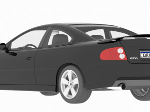 pontiac 3D-Modell
