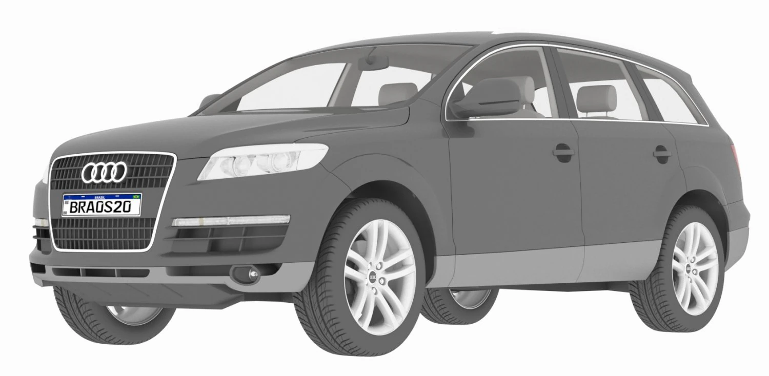 audi q7 3D Model .c4d .max .obj .3ds .fbx .stl .blend 