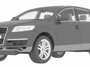 audi q7 3D Model