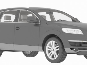 audi q7 3D Model