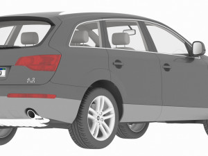 audi q7 3D Model