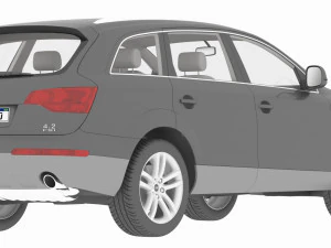 audi q7 3D Model