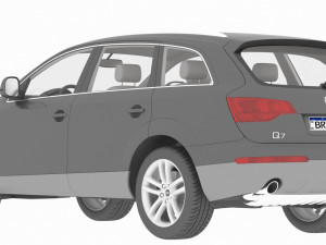 audi q7 3D Model