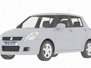 suzuki swift 3D-Modell