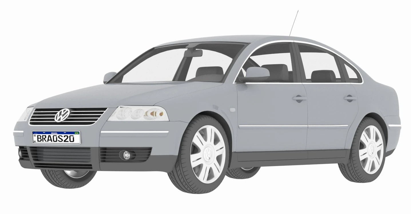 Passat Modelo 3D .c4d .max .obj .3ds .fbx .stl .blend 