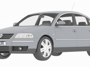 passat 3D मॉडल