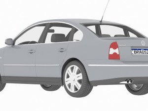 passat Modèle 3D