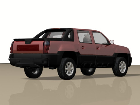 Chevrolet Avalanche Model 3D