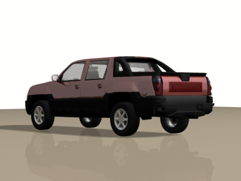 Chevrolet Avalanche Model 3D