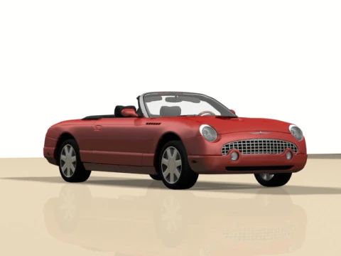 Thunderbird 3D Model