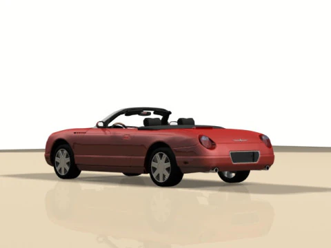 Thunderbird 3D Model