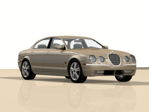 Jaguar S Model 3D
