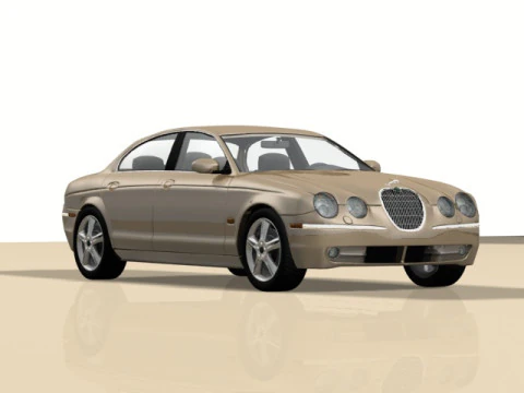 Jaguar S 3D Model