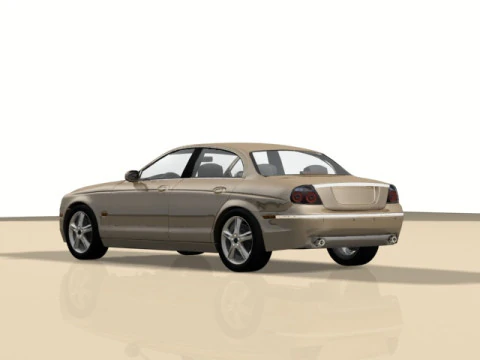 Jaguar S 3D Model