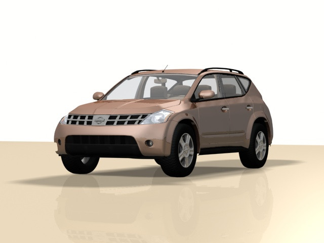 Nissan Maurano 3D Modell .c4d .max .obj .3ds .fbx .stl .blend