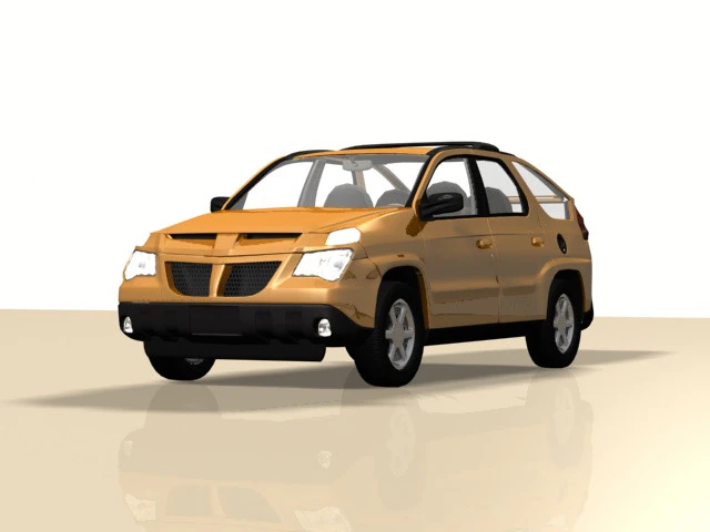 Pontiac Aztec 3D Model .c4d .max .obj .3ds .fbx .stl .blend 