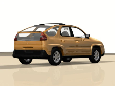 Pontiac Aztec 3D Model