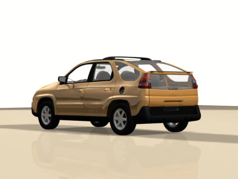 Pontiac Aztec 3D Model