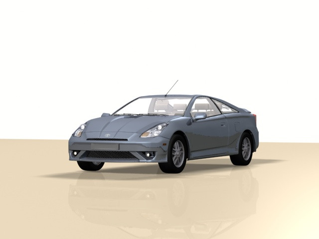 Toyota 3D Model .c4d .max .obj .3ds .fbx .stl .blend 