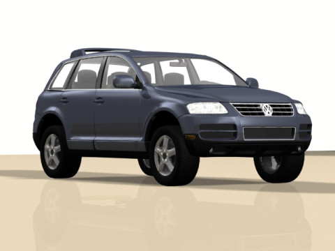 VW Touareg Model 3D