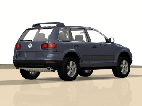 VW Touareg Model 3D