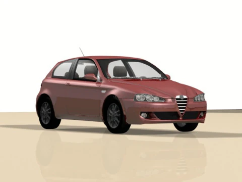 Alfa 147 3D Model