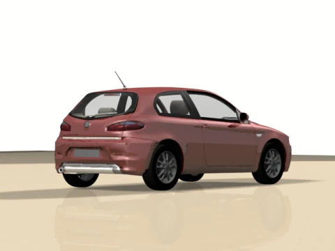 Alfa 147 3D Model