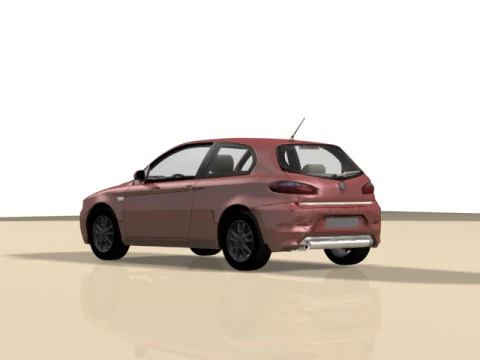 Alfa 147 3D Model