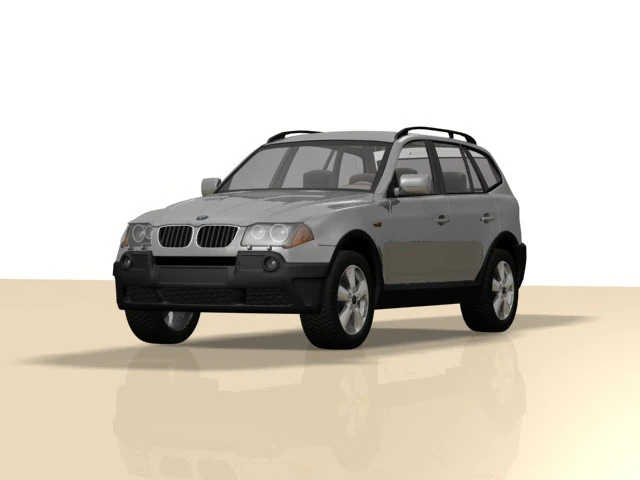 BM X3 3D Model .c4d .max .obj .3ds .fbx .stl .blend 