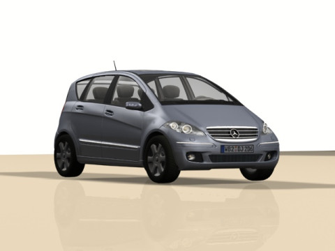 Mercedes A 3D Модель
