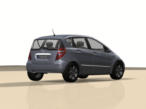 Mercedes A 3D Модель
