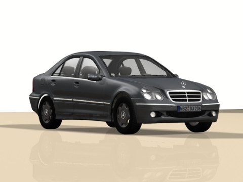 Mercedes C 3D Model