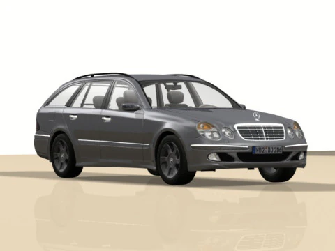 Mercedes E 400 T 3D Model