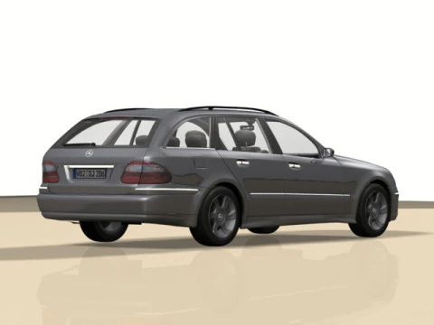 Mercedes E 400 T 3D Model