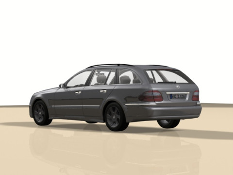 Mercedes E 400 T 3D Модель