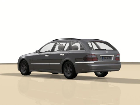 Mercedes E 400 T 3D Model