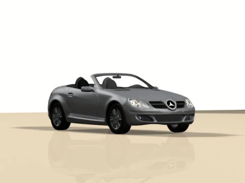 Mercedes SLK 3D Model
