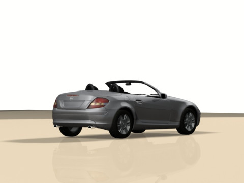 Mercedes SLK Modèle 3D
