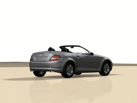 Mercedes SLK 3D Model