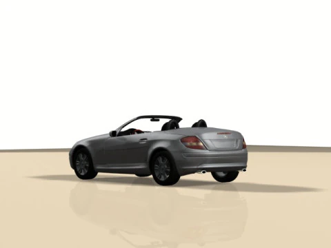 Mercedes SLK 3D Model