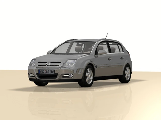 Opel Signum 3D Model .c4d .max .obj .3ds .fbx .stl .blend