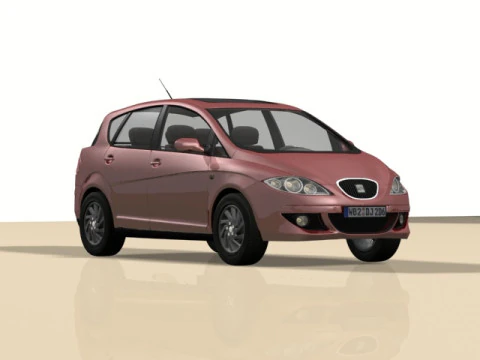 Seat Toledo 3D Model