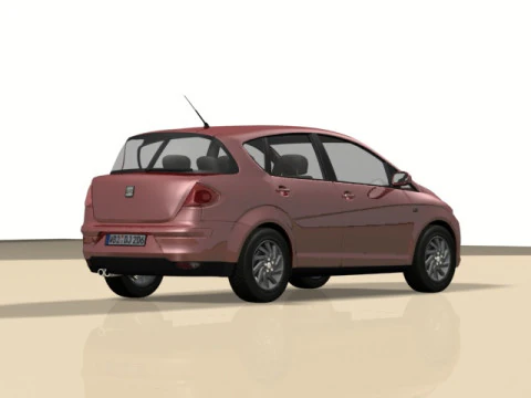 Seat Toledo 3D Model
