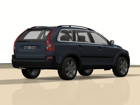 Volvo XC90 3D Модель