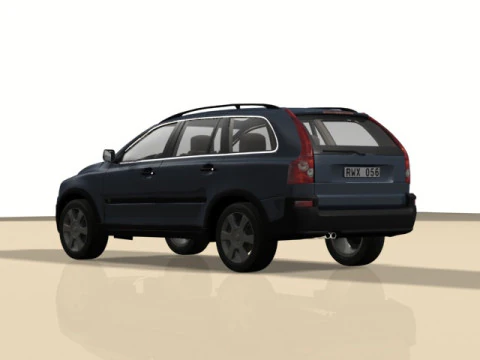 Volvo XC90 3D Model