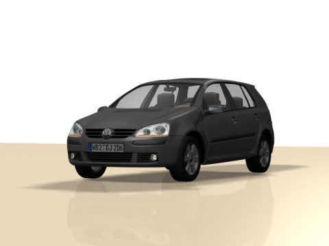 Golf 3D Modell