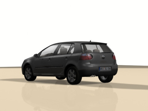 Golf 3D Model