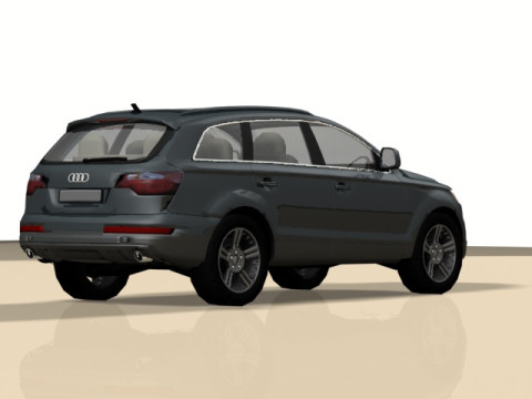 Audi Q7 Model 3D